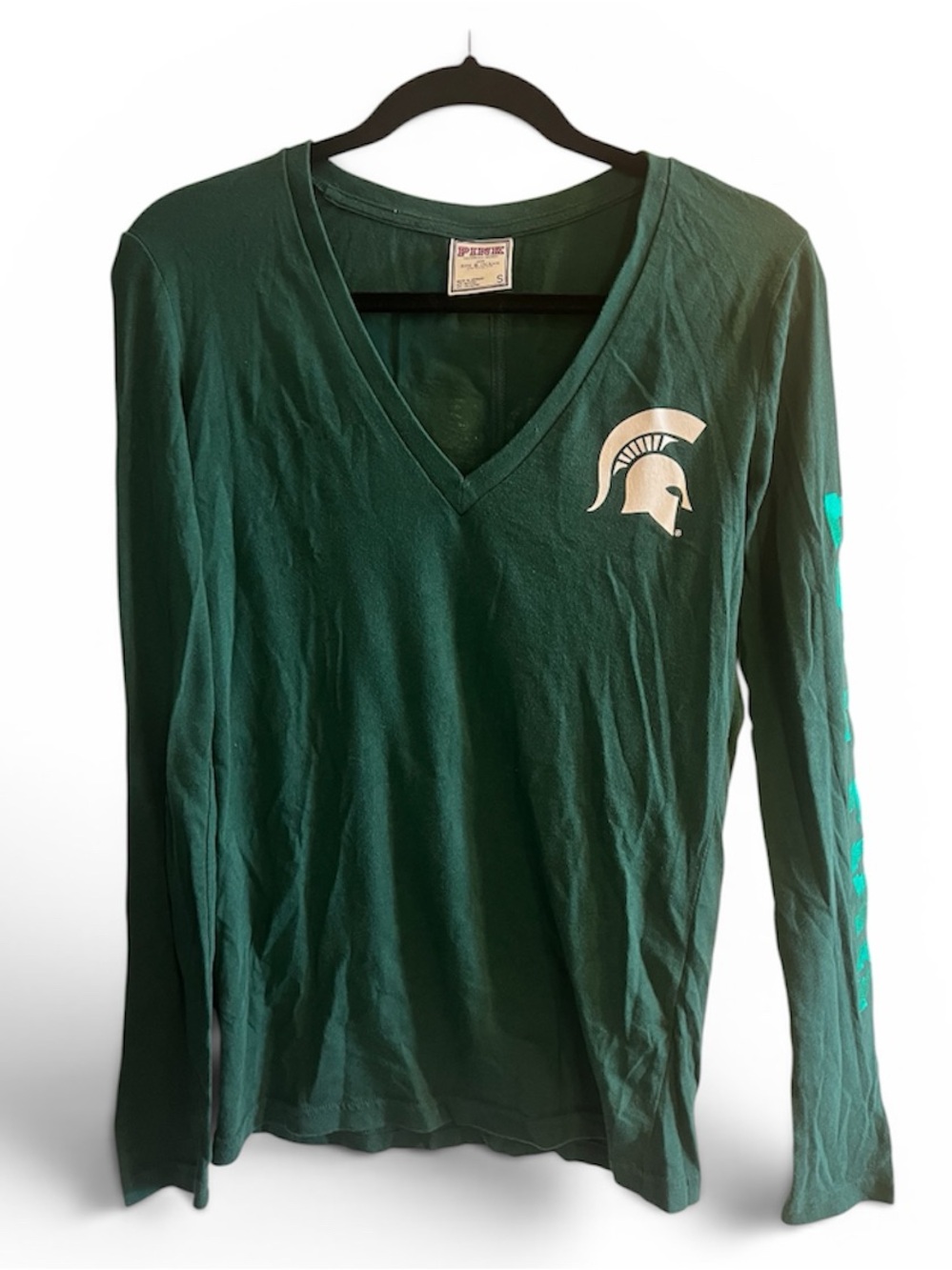 PINK Victoria's Secret MSU Tee